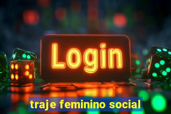 traje feminino social